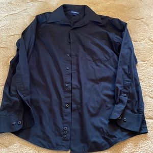 Croft&barrow men’s size small black dress shirt